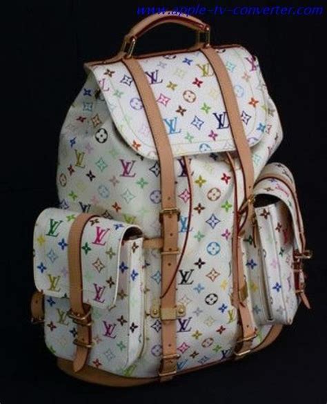 white louis vuitton bag backpack|louis vuitton white bag price.